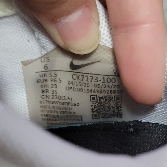 Nike Womens Air Max Up 'White Black' - Picture 4 of 5